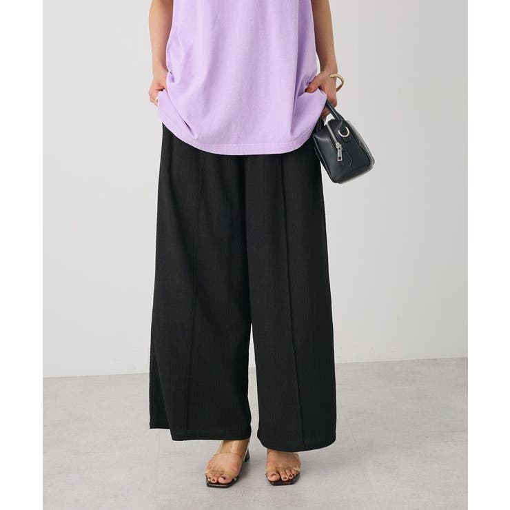 ブラック | ワイドイージーパンツ | CRAFT STANDARD BOUTIQUE