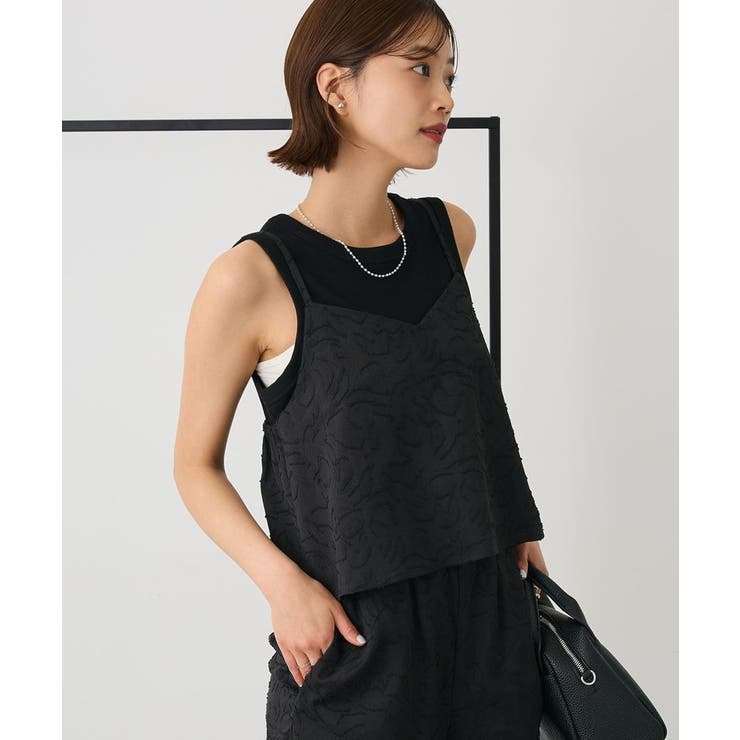 カットジャガードビスチェ[品番：EHEW0049213]｜CRAFT STANDARD