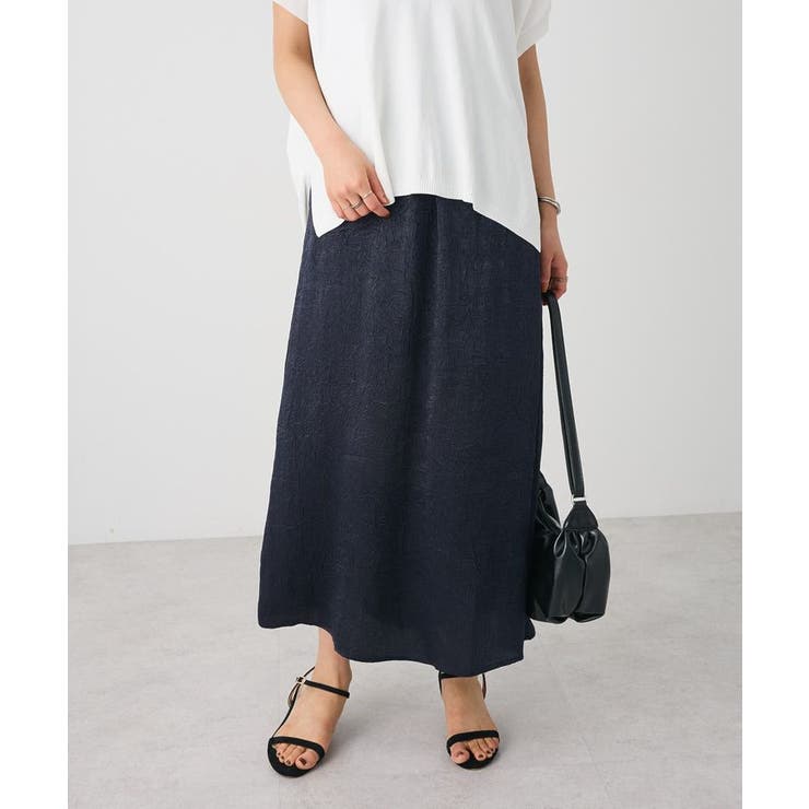 光沢ワッシャースカート | CRAFT STANDARD BOUTIQUE | 詳細画像1 