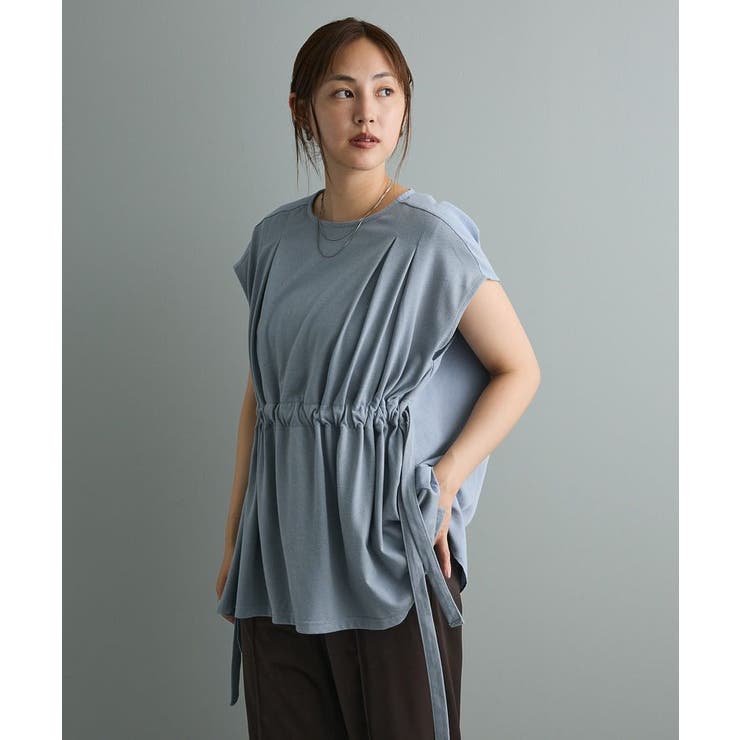 布帛ウエストギャザー切替チュニック | CRAFT STANDARD BOUTIQUE | 詳細画像11 