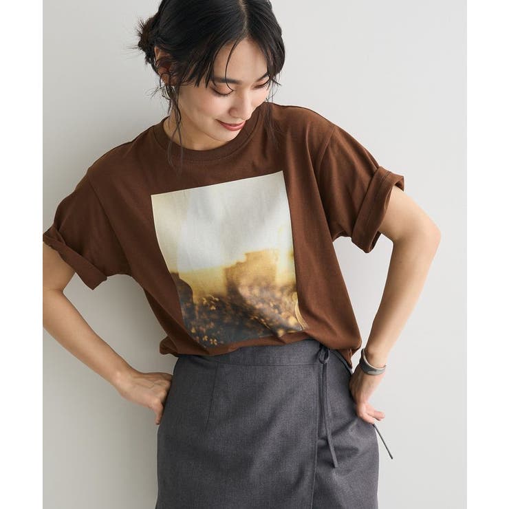 D | 接触冷感/フォトプリントTEE | CRAFT STANDARD BOUTIQUE