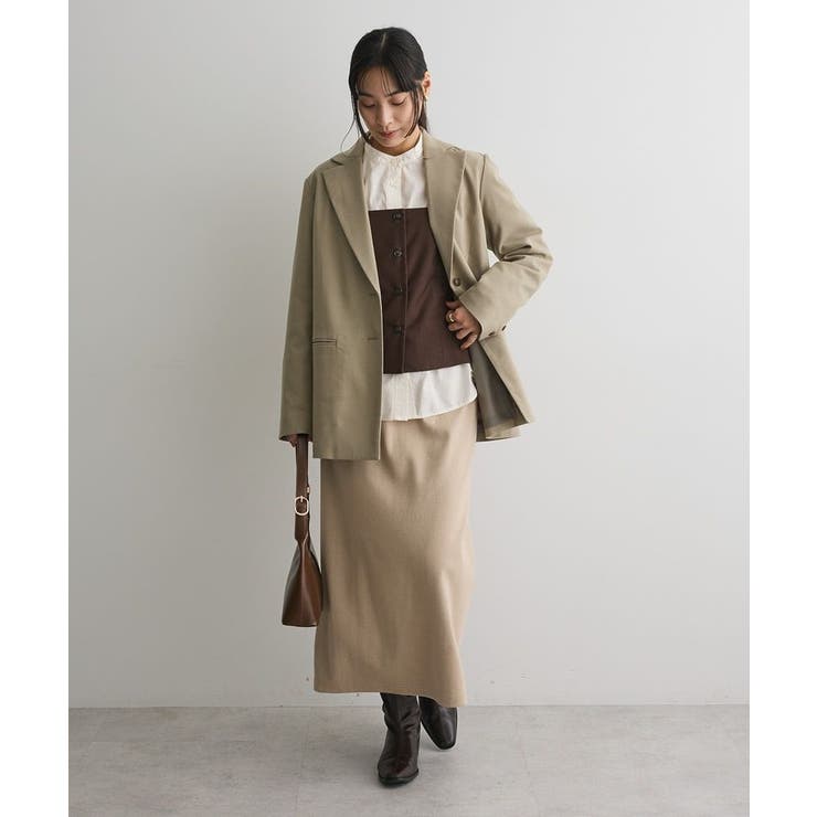 リブロングスカート | CRAFT STANDARD BOUTIQUE | 詳細画像4 