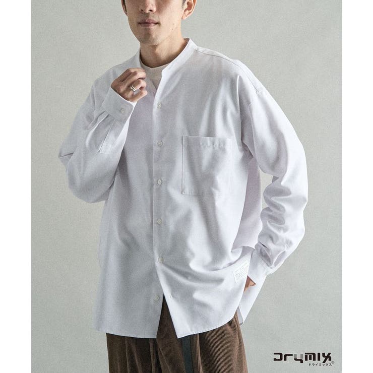 DRY-MIX オックスフォードバンドカラーシャツ | CRAFT STANDARD BOUTIQUE | 詳細画像1 