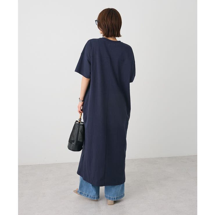 ビッグシルエット5分袖ワンピース | CRAFT STANDARD BOUTIQUE | 詳細画像9 