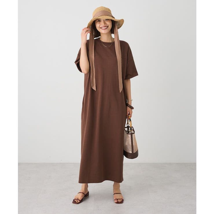 ビッグシルエット5分袖ワンピース | CRAFT STANDARD BOUTIQUE | 詳細画像11 