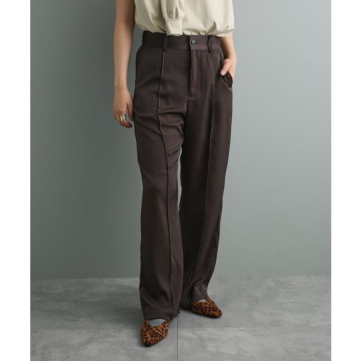 センタープレスストレートパンツ | CRAFT STANDARD BOUTIQUE | 詳細画像3 