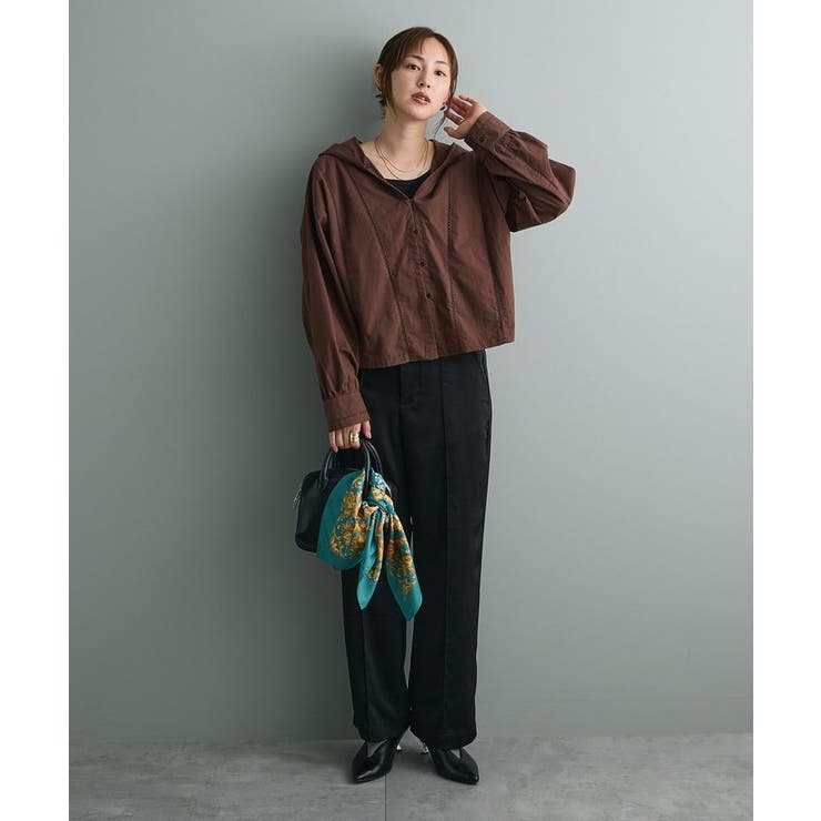 センタープレスストレートパンツ | CRAFT STANDARD BOUTIQUE | 詳細画像18 