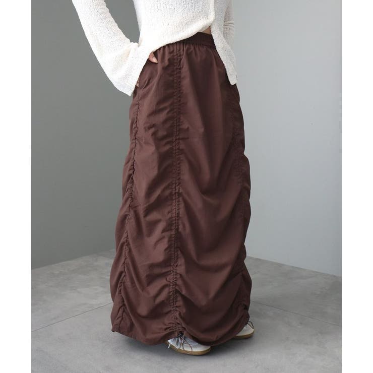 ドロストシャーリングデザインスカート | CRAFT STANDARD BOUTIQUE | 詳細画像3 