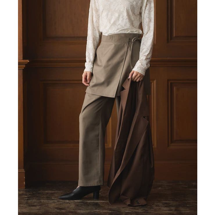 レイヤードデザインパンツ | CRAFT STANDARD BOUTIQUE | 詳細画像3 