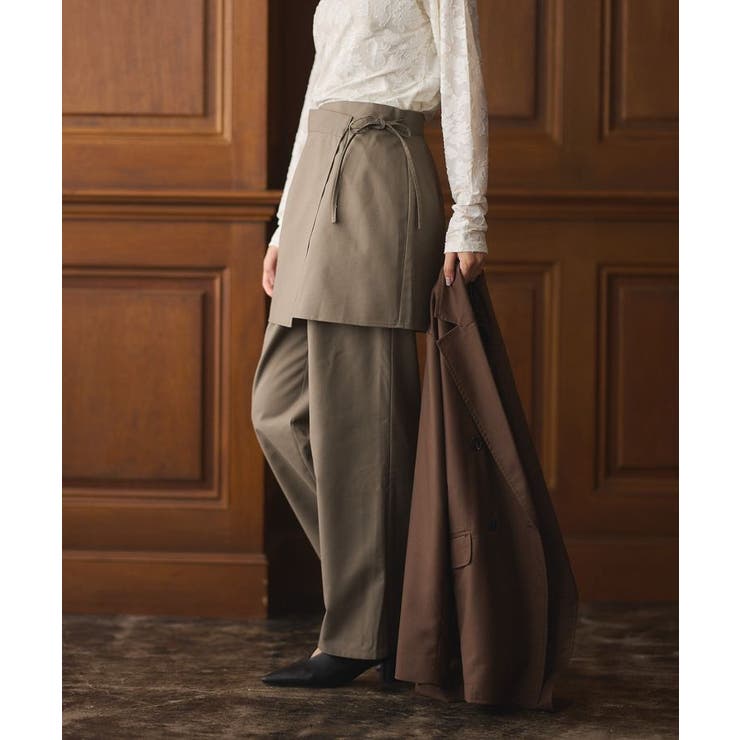 レイヤードデザインパンツ | CRAFT STANDARD BOUTIQUE | 詳細画像4 