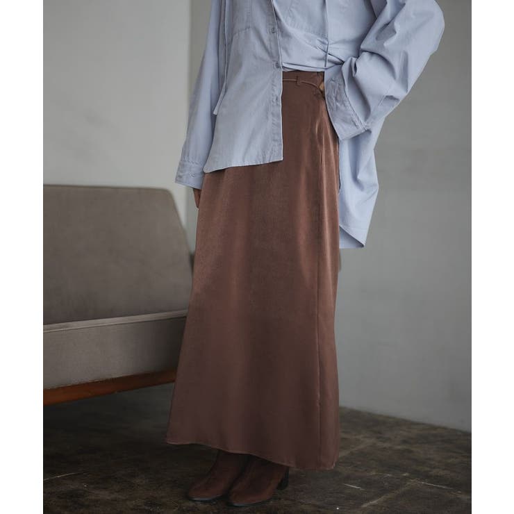 ダルサテンIラインスカート | CRAFT STANDARD BOUTIQUE | 詳細画像12 