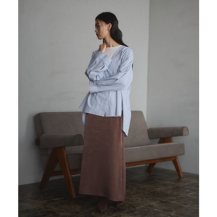 ダルサテンIラインスカート | CRAFT STANDARD BOUTIQUE | 詳細画像15 