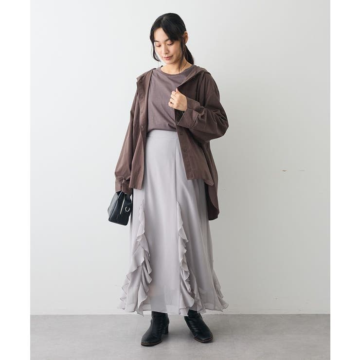 ラッフルロングスカート | CRAFT STANDARD BOUTIQUE | 詳細画像14 