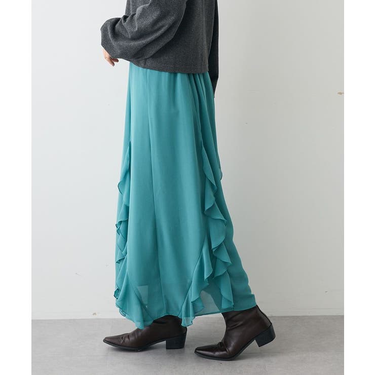 ラッフルロングスカート | CRAFT STANDARD BOUTIQUE | 詳細画像3 