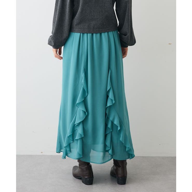 ラッフルロングスカート | CRAFT STANDARD BOUTIQUE | 詳細画像4 