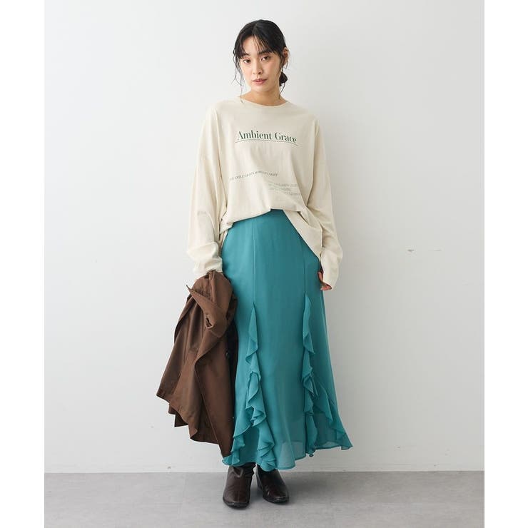 ラッフルロングスカート | CRAFT STANDARD BOUTIQUE | 詳細画像5 