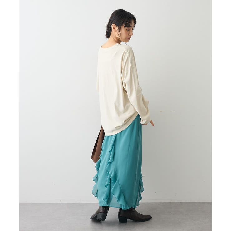 ラッフルロングスカート | CRAFT STANDARD BOUTIQUE | 詳細画像7 