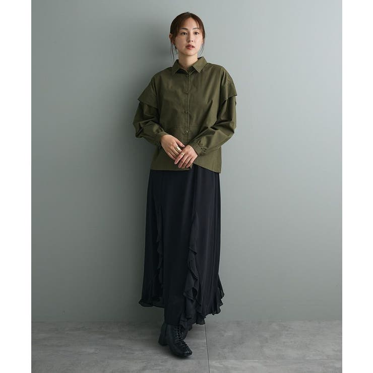 ラッフルロングスカート | CRAFT STANDARD BOUTIQUE | 詳細画像20 