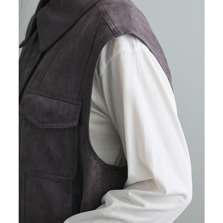 フェイクスエードベスト | CRAFT STANDARD BOUTIQUE | 詳細画像18 