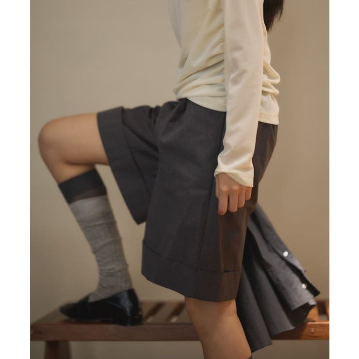 ロールアップハーフパンツ | CRAFT STANDARD BOUTIQUE | 詳細画像1 