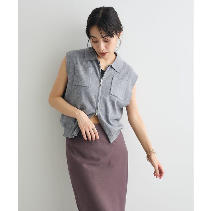 衿付きジップベスト | CRAFT STANDARD BOUTIQUE | 詳細画像15 