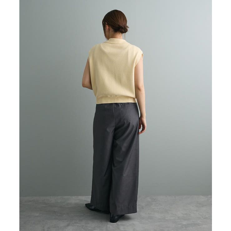 衿付きジップベスト | CRAFT STANDARD BOUTIQUE | 詳細画像7 