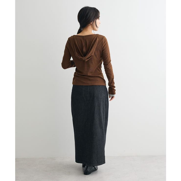 レイヤード風フード付きプルオーバー | CRAFT STANDARD BOUTIQUE | 詳細画像18 