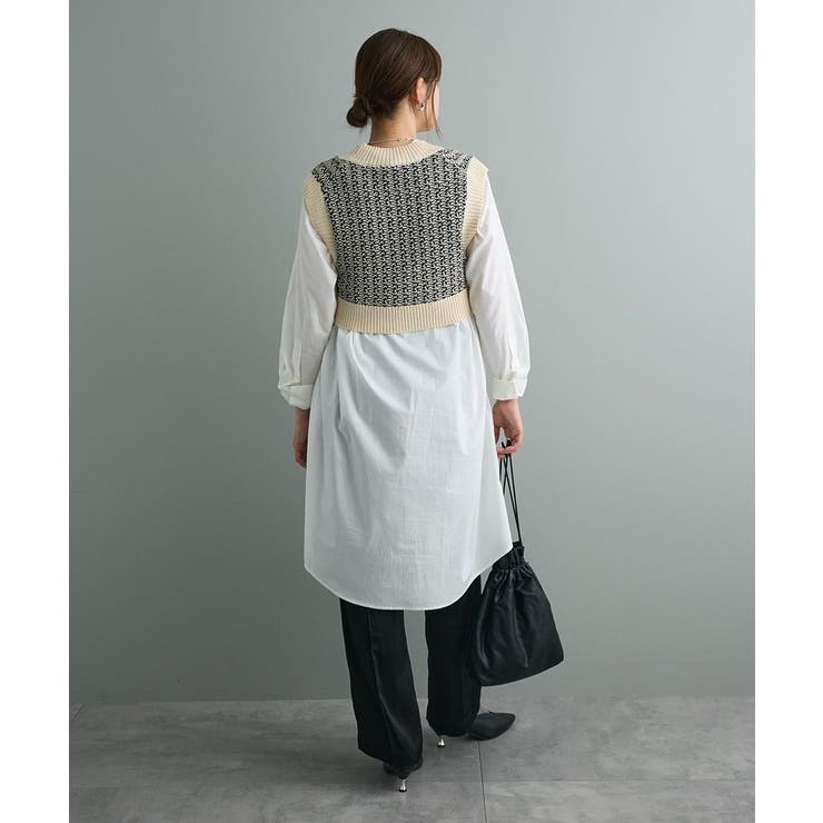 ジャガードショートニットベスト | CRAFT STANDARD BOUTIQUE | 詳細画像8 