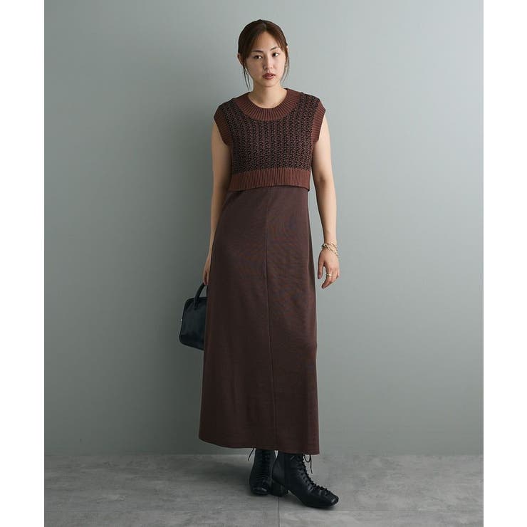 ジャガードショートニットベスト | CRAFT STANDARD BOUTIQUE | 詳細画像18 