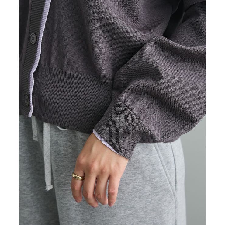 レイヤード風ニットカーディガン | CRAFT STANDARD BOUTIQUE | 詳細画像20 