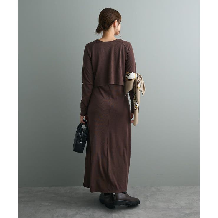 2点セット/リブレイヤードワンピース | CRAFT STANDARD BOUTIQUE | 詳細画像6 