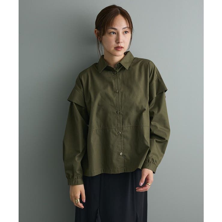 パネルデザインワイドシャツ | CRAFT STANDARD BOUTIQUE | 詳細画像3 