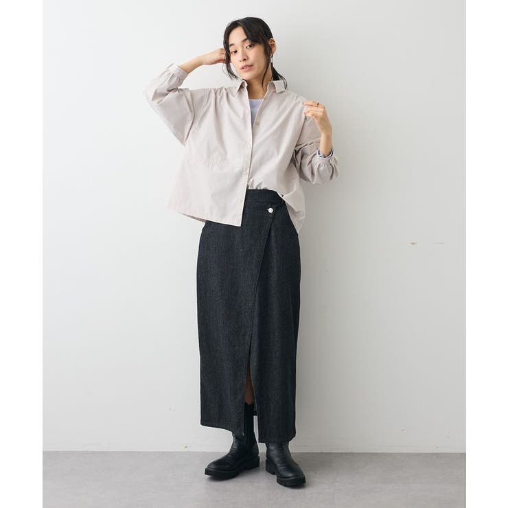 パネルデザインワイドシャツ | CRAFT STANDARD BOUTIQUE | 詳細画像16 