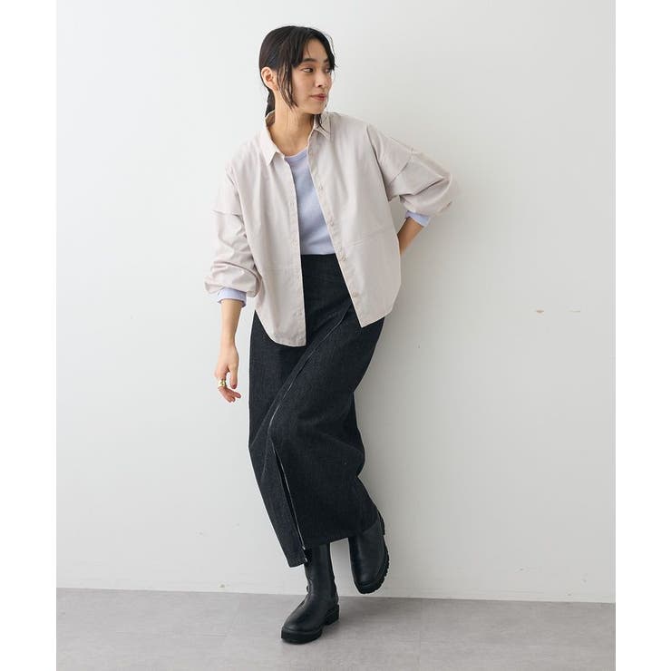 パネルデザインワイドシャツ | CRAFT STANDARD BOUTIQUE | 詳細画像17 