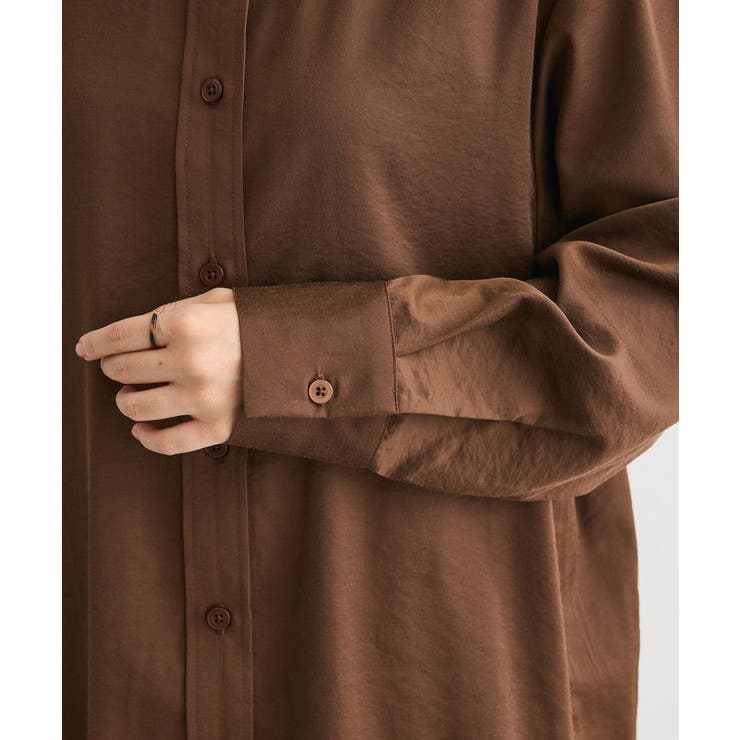 オーバーサイズサテンシャツ | CRAFT STANDARD BOUTIQUE | 詳細画像29 