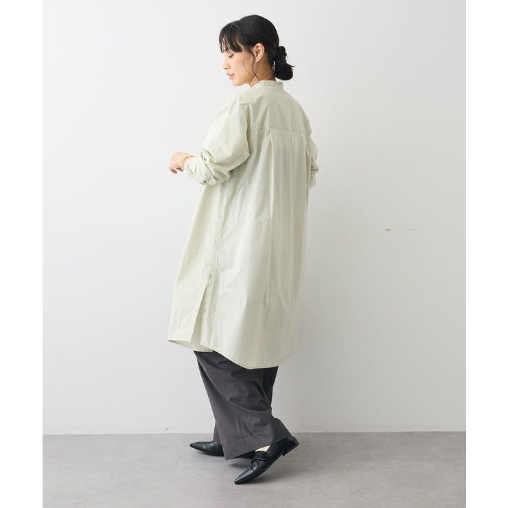 バンドカラーロングシャツチュニック | CRAFT STANDARD BOUTIQUE | 詳細画像12