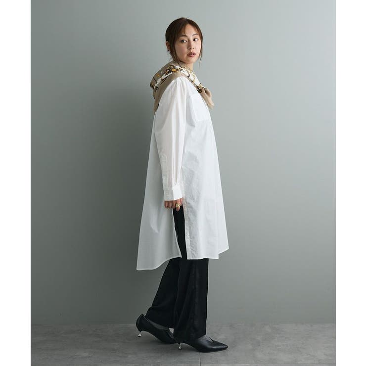 バンドカラーロングシャツチュニック | CRAFT STANDARD BOUTIQUE | 詳細画像18