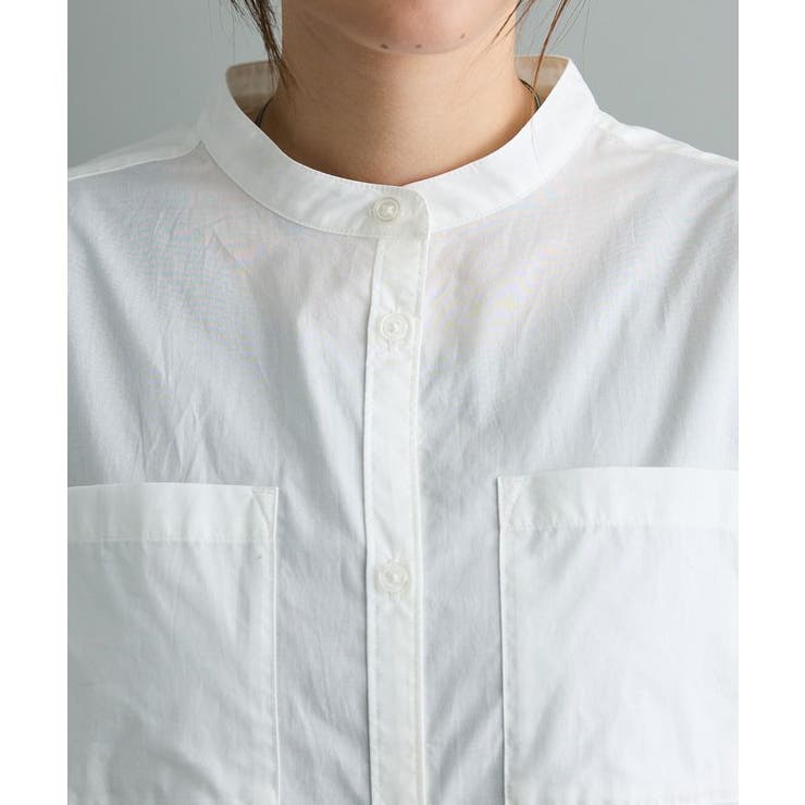 バンドカラーロングシャツチュニック | CRAFT STANDARD BOUTIQUE | 詳細画像22