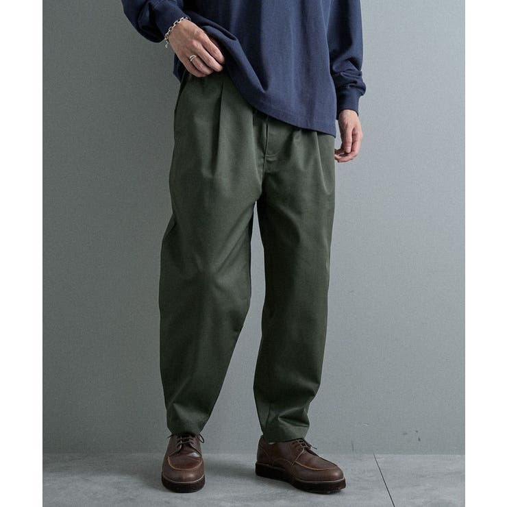 カーキ | イージースリムテーパードパンツ | CRAFT STANDARD BOUTIQUE