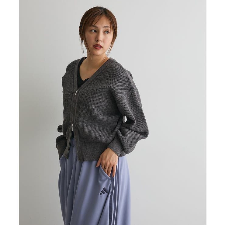 ワッフルニットジップカーディガン | CRAFT STANDARD BOUTIQUE | 詳細画像12 