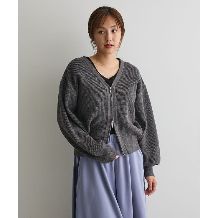 ワッフルニットジップカーディガン | CRAFT STANDARD BOUTIQUE | 詳細画像13 