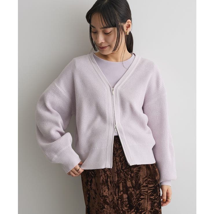 ワッフルニットジップカーディガン | CRAFT STANDARD BOUTIQUE | 詳細画像18 