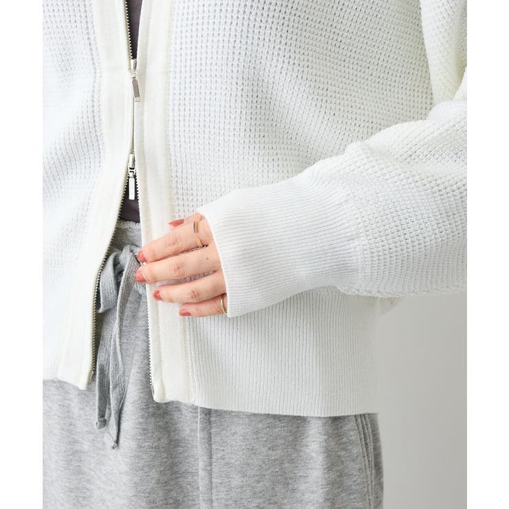 ワッフルニットジップカーディガン | CRAFT STANDARD BOUTIQUE | 詳細画像24 