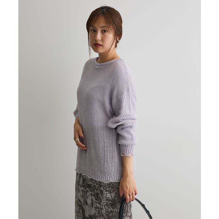 シアーモヘヤライクニットプルオーバー | CRAFT STANDARD BOUTIQUE | 詳細画像9 