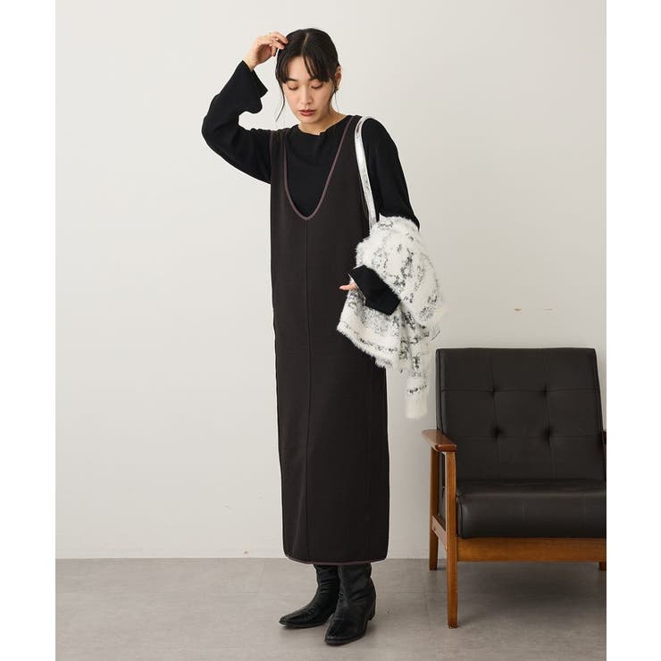 Uネックジャンパースカート | CRAFT STANDARD BOUTIQUE | 詳細画像1 