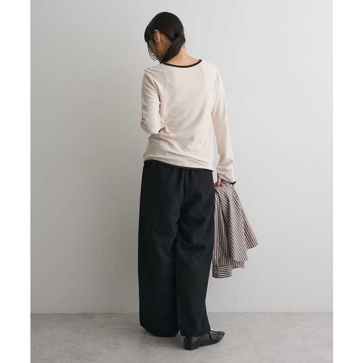 バイカラーパイピングプルオーバー | CRAFT STANDARD BOUTIQUE | 詳細画像17 