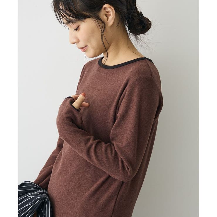 バイカラーパイピングプルオーバー | CRAFT STANDARD BOUTIQUE | 詳細画像3 