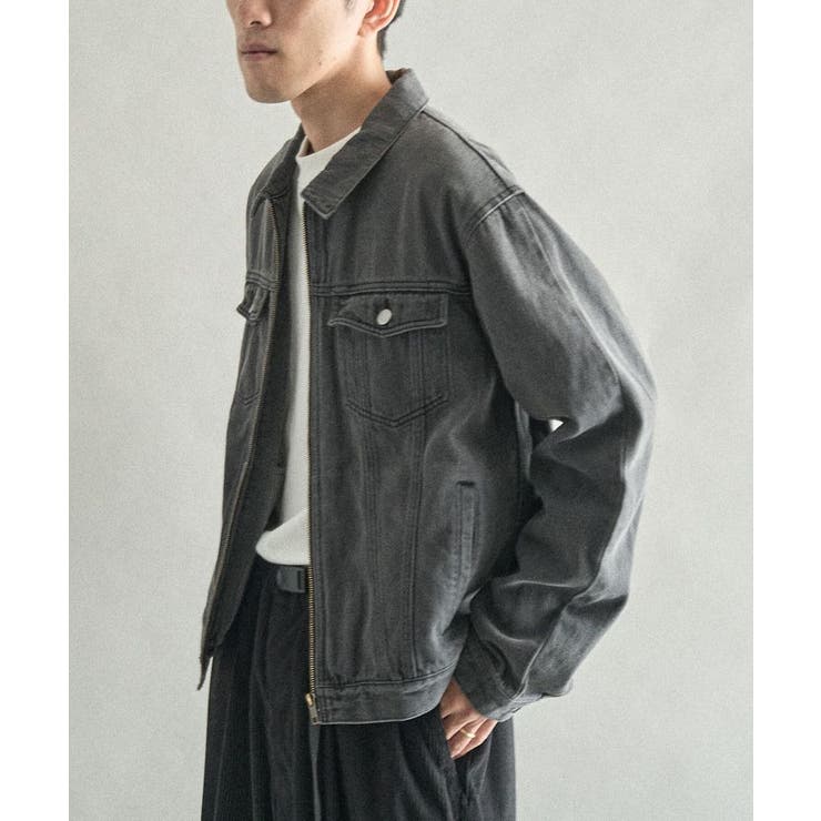 デニムZIP UPジャケット | CRAFT STANDARD BOUTIQUE | 詳細画像3 