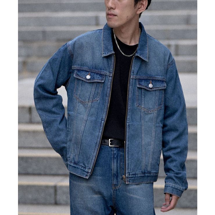 ライトインディゴ | デニムZIP UPジャケット | CRAFT STANDARD BOUTIQUE