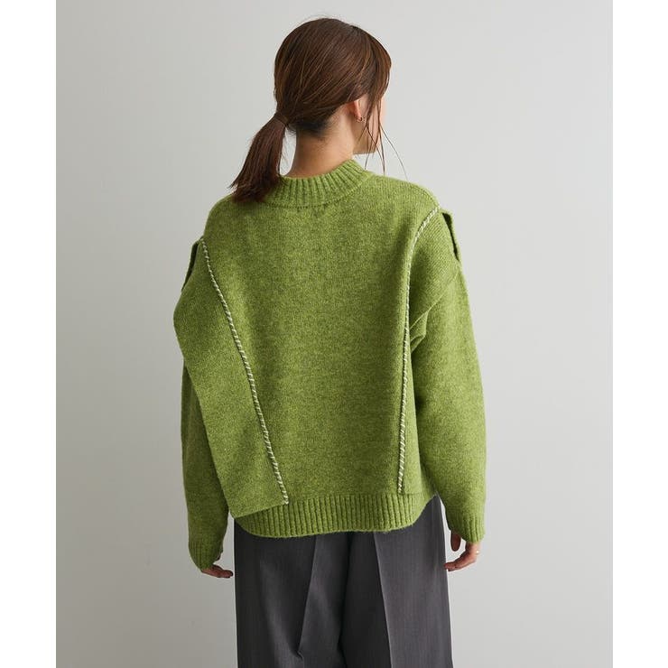 洗える/ハンドステッチデザインニットプルオーバー | CRAFT STANDARD BOUTIQUE | 詳細画像24 